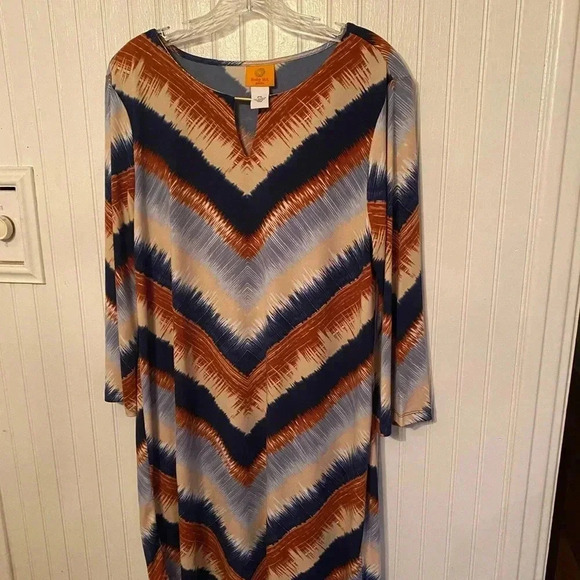 Ruby Rd. Long sleeve dress - Picture 1 of 4
